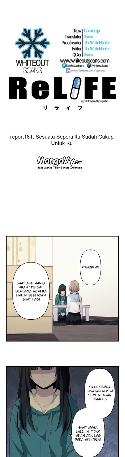 ReLife Chapter 181 Bahasa Indonesia